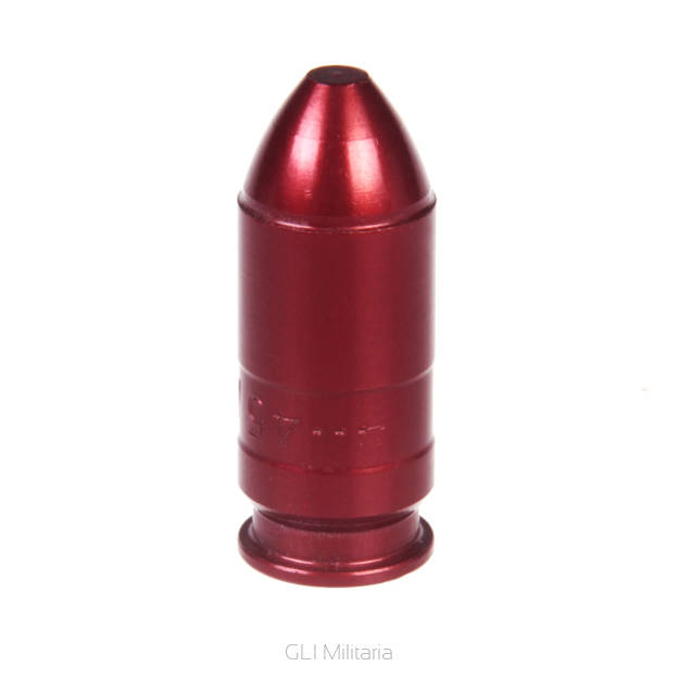 Zbijak aluminiowy anodowany czerwony kal. .45ACP - blister 5szt.