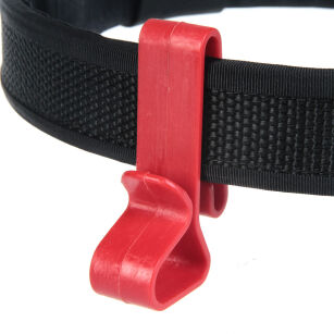 Wieszak czerwony na pasek Belt Clip for Ear Defenders, Red