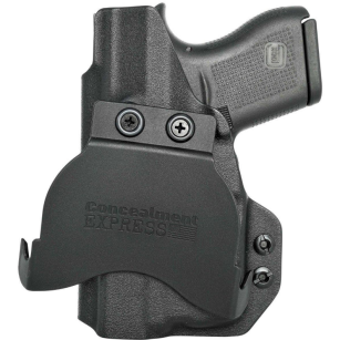 Kabura zewnętrzna prawa do pistoletu     Glock 43/43X z TLR-6, RH OWB kydex, kolor: czarny