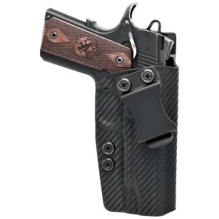 Kabura wewnętrzna prawa do pistoletu 1911 Commander bez szyny, RH IWB kydex, kolor: carbon