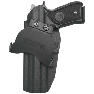 Kabura zewnętrzna prawa do pistoletu     Beretta 92FS, RH OWB kydex, kolor: czarny