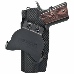 Kabura zewnętrzna prawa do pistoletu 1911 Commander bez szyny, RH OWB kydex, kolor: carbon