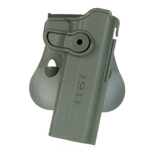 Kabura zewnętrzna prawa do pistoletu Sig Sauer 1911 - RH OWB Roto Paddle, kolor: zielony