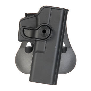 Kabura zewnętrzna lewa do pistoletu Glock 17/22/28/31/34 - LH OWB Roto Paddle, kolor: czarny