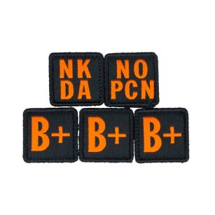Patch grupa krwi 5.11 BLOOD TYPE PATCH KIT B POSITIVE kolor: MULTI