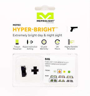 Przyrządy trytowe Hyper Bright Sig Sauer P226 O/U Meprolight ML-40110