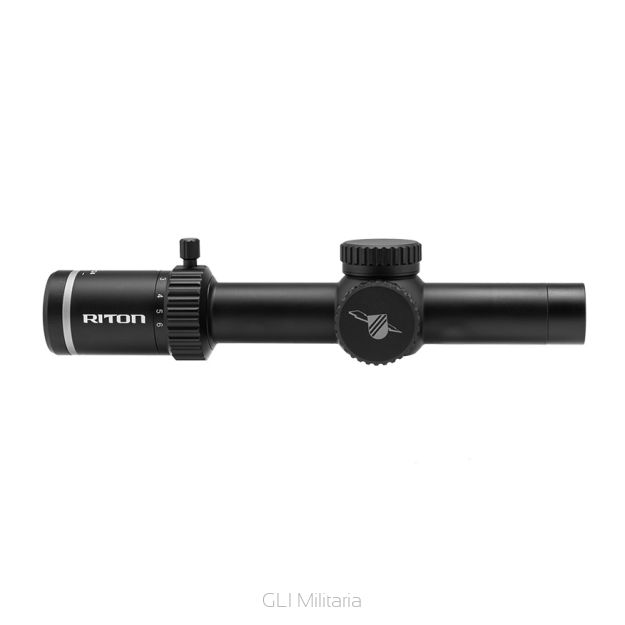 Luneta Biegowa Riton 5 TACTIX 1-6×24     Thunder Ranch SFP MRAD Siatka: THR, green illumination