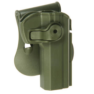 Kabura zewnętrzna prawa do pistoletu CZ 75 SP-01 Shadow - RH OWB Roto Paddle, kolor: zielony