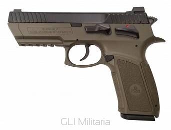 Pistolet IWI Jericho 941 ENHANCED polimerowy szkielet FS, 4.4 inch, kal. 9x19mm, kolor: OD Green