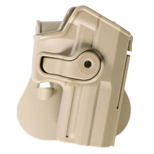 Kabura zewnętrzna prawa do pistoletu H&K USP Compact - RH OWB Roto Paddle, kolor: piaskowy