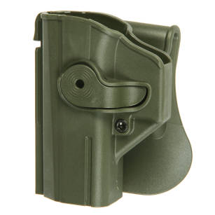Kabura zewnętrzna lewa do pistoletu CZ P-07 - LH OWB Roto Paddle, kolor: zielony
