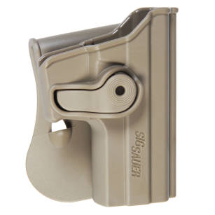 Kabura zewnętrzna prawa do pistoletu Sig Sauer P225/P229 - RH OWB Roto Paddle, kolor: piaskowy
