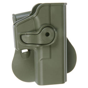 Kabura zewnętrzna prawa do pistoletu Glock 19/23/25/28/32 - RH OWB Roto Paddle, kolor: zielony