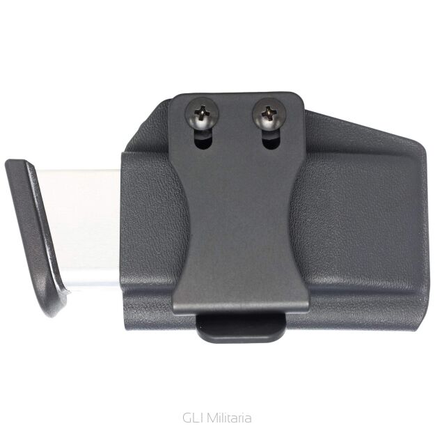 Ładownica na mag. dwurzędowy .45ACP horyzontalna, OWB kydex, kolor: czarny
