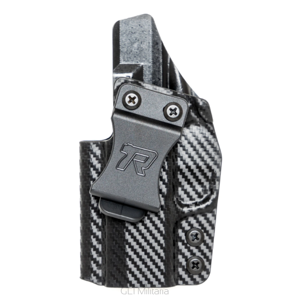 Kabura wewnętrzna lewa do pistoletu IWI  Masada Slim OR, LH IWB kydex, kolor: carbon
