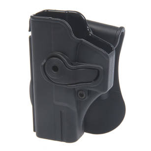 Kabura zewnętrzna lewa do pistoletu Glock 19/23/25/28/32 - LH OWB Roto Paddle, kolor: czarny