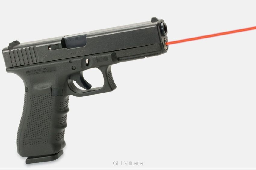 Wskaźnik laserowy w żerdzi do pistoletu Glock 17/34 Gen4 only - Czerwony - Lasermax LMS-G4-17