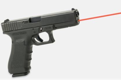 Wskaźnik laserowy w żerdzi do pistoletu Glock 17/34 Gen4 only - Czerwony - Lasermax LMS-G4-17