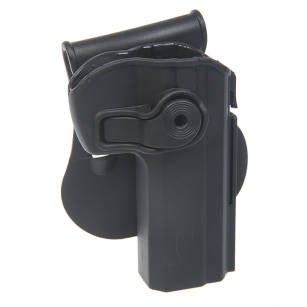 Kabura zewnętrzna prawa do pistoletu CZ 75 SP-01 Shadow - RH OWB Roto Paddle, kolor: czarny