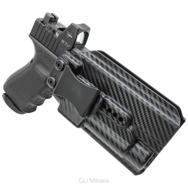 Kabura wew. LUX do pistoletu z latarką Streamlight TLR-1, IWB kydex tucable, kolor: carbon