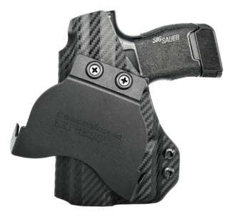 Kabura zewnętrzna prawa do pistoletu Sig Sauer P365 z TLR-6, RH OWB kydex, kolor: carbon