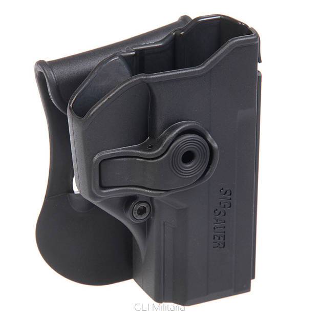 Kabura zewnętrzna prawa do pistoletu Sig Sauer P320 Compact - RH OWB Roto Paddle, kolor: czarny
