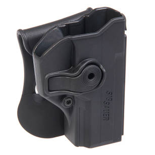 Kabura zewnętrzna prawa do pistoletu Sig Sauer P320 Compact - RH OWB Roto Paddle, kolor: czarny