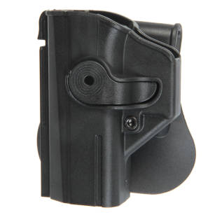 Kabura zewnętrzna lewa do pistoletu CZ P-07 - LH OWB Roto Paddle, kolor: czarny