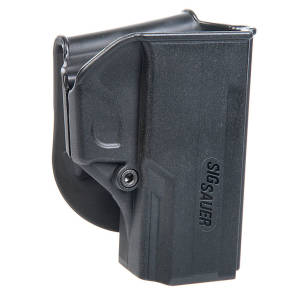 Kabura zewnętrzna prawa do pistoletu Sig Sauer P250/P320 Compact - RH OWB One Piece, kolor: czarny