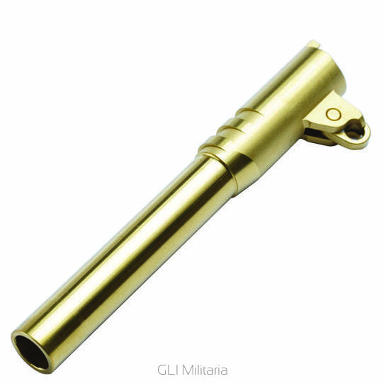 Lufa BUL 5`` Bushing Barrel non Ramped Gold Titanium Coating .45ACP #40216