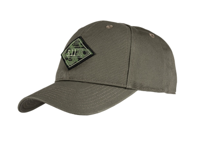 Czapka z daszkiem 5.11 ABR DIAMOND PATCH CAP kolor: OLIVE