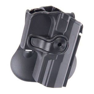 Kabura zewnętrzna prawa do pistoletu Walther PPQ - RH OWB Roto Paddle, kolor: czarny