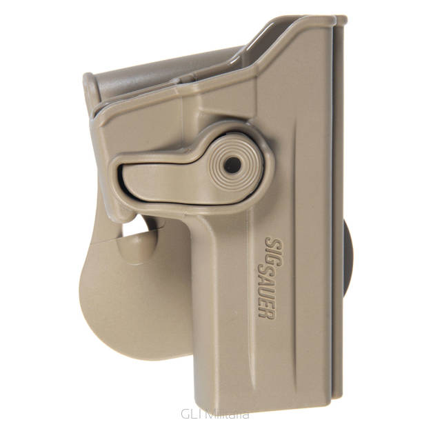 Kabura zewnętrzna prawa do pistoletu Sig Sauer P226/P226 Tacops - RH OWB Roto Paddle, kolor: piaskowy