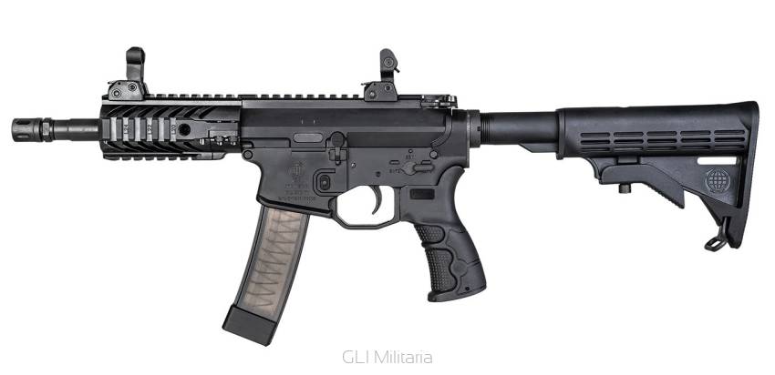 Pistolet samopowtarzalny EMTAN MZ-9S SMG PCC. lufa 7