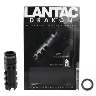 Kompensator Lantac Drakon AK 7,62x39 gwint 14x1 LH - DGNAK47B