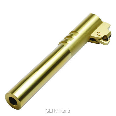 Lufa BUL 5`` Bull Barrel Ramped Gold Titanium Coating .9mm #40213