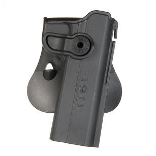 Kabura zewnętrzna prawa do pistoletu Sig Sauer 1911 - RH OWB Roto Paddle, kolor: czarny