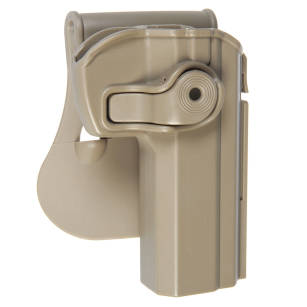 Kabura zewnętrzna prawa do pistoletu CZ 75 SP-01 Shadow - RH OWB Roto Paddle, kolor: piaskowy