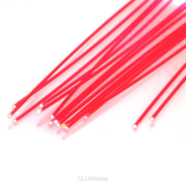 Światłowód wymienny 1mm czerwony 3szt. Fiber Optic 1,0mm Red (set of 3 pieces)