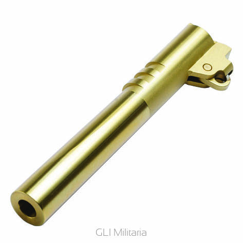 Lufa BUL 5`` Bull Barrel Ramped Gold Titanium Coating .40 S&W #40214