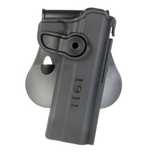 Kabura zewnętrzna prawa do pistoletu 1911 Government - RH OWB Roto Paddle, kolor: czarny
