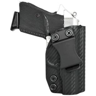 Kabura wewnętrzna prawa do pistoletu Walther PPK/S, RH IWB kydex, kolor: carbon