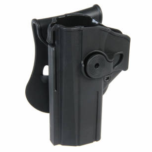 Kabura zewnętrzna lewa do pistoletu CZ P-09/Shadow 2 - LH OWB Roto Paddle, kolor: czarny