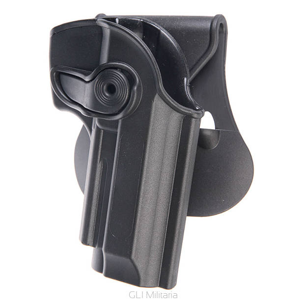 Kabura zewnętrzna prawa do pistoletu Taurus PT92/PT99 - RH OWB Roto Paddle, kolor: czarny