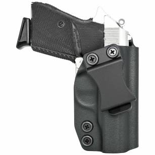 Kabura wewnętrzna prawa do pistoletu Walther PPK/S, RH IWB kydex, kolor: czarny