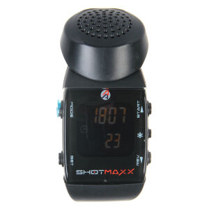 Stoper strzelecki SHOTMAXX-2 - czarny watch timer - Black Display