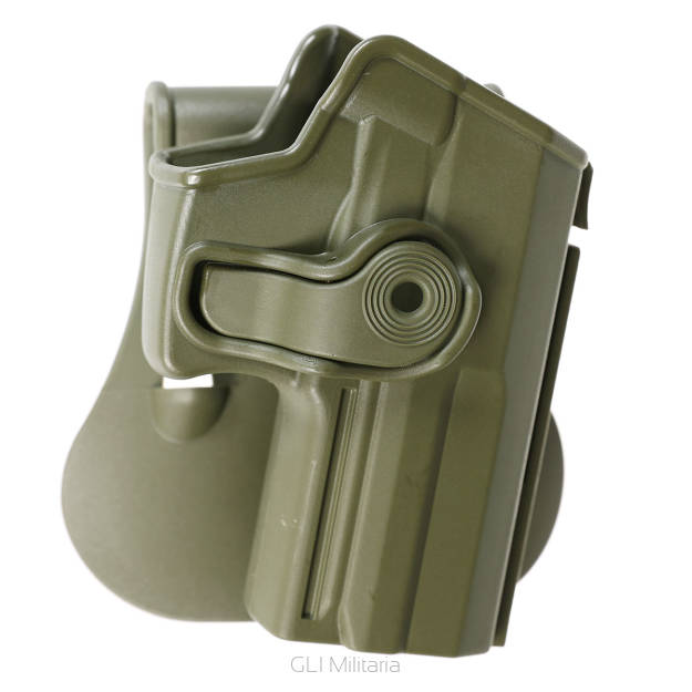 Kabura zewnętrzna prawa do pistoletu H&K USP Compact - RH OWB Roto Paddle, kolor: zielony