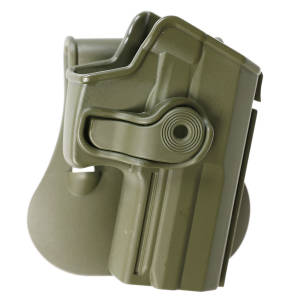 Kabura zewnętrzna prawa do pistoletu H&K USP Compact - RH OWB Roto Paddle, kolor: zielony
