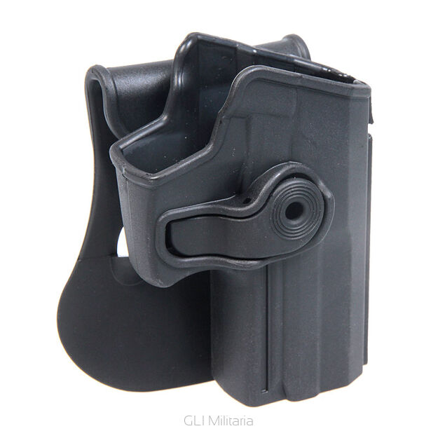 Kabura zewnętrzna prawa do pistoletu H&K USP Compact - RH OWB Roto Paddle, kolor: czarny