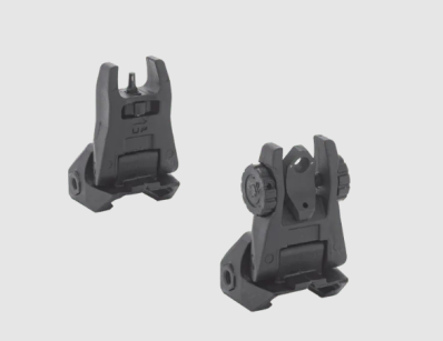 Przyrządy trytowe składane do AR15/M16 Meprolight FUBS 2 Dot, Black